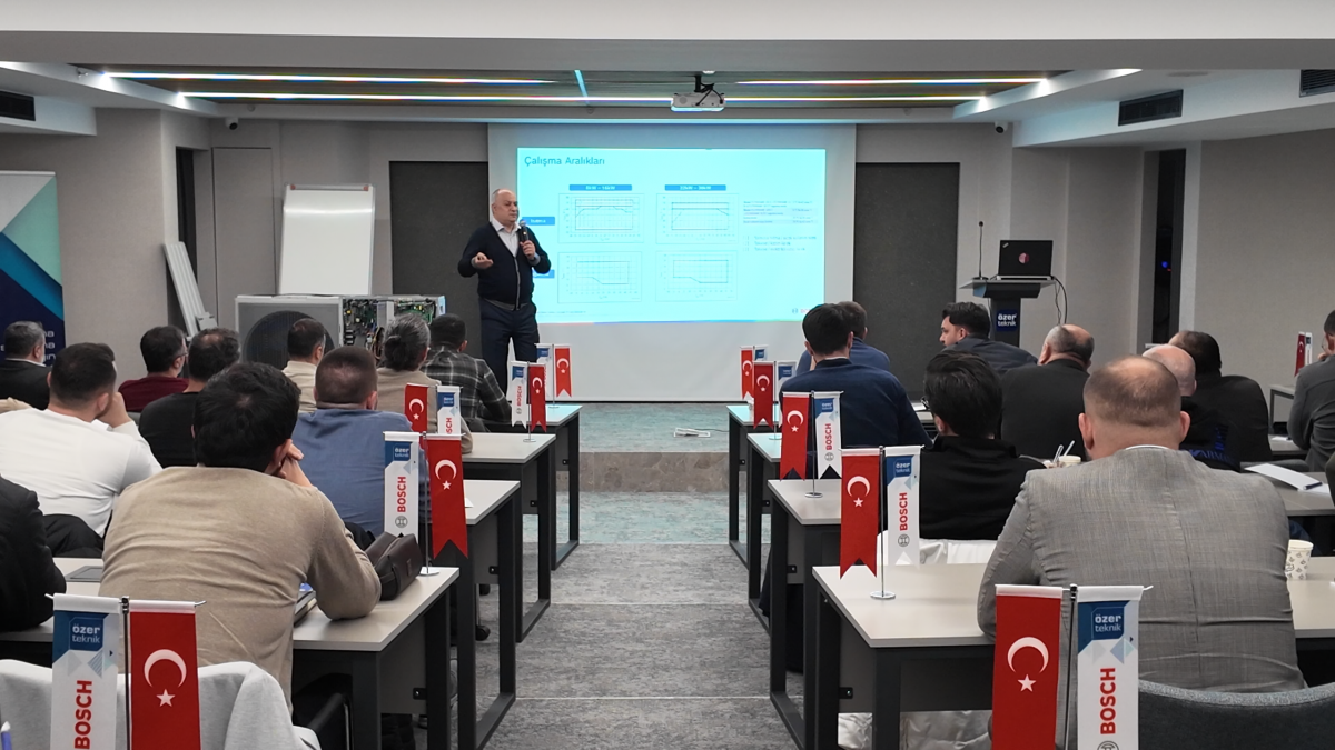 Özerteknik İklimlendirme  Enerji ve A.Ş. Bosch Isı Pompası Eğitim Semineri 