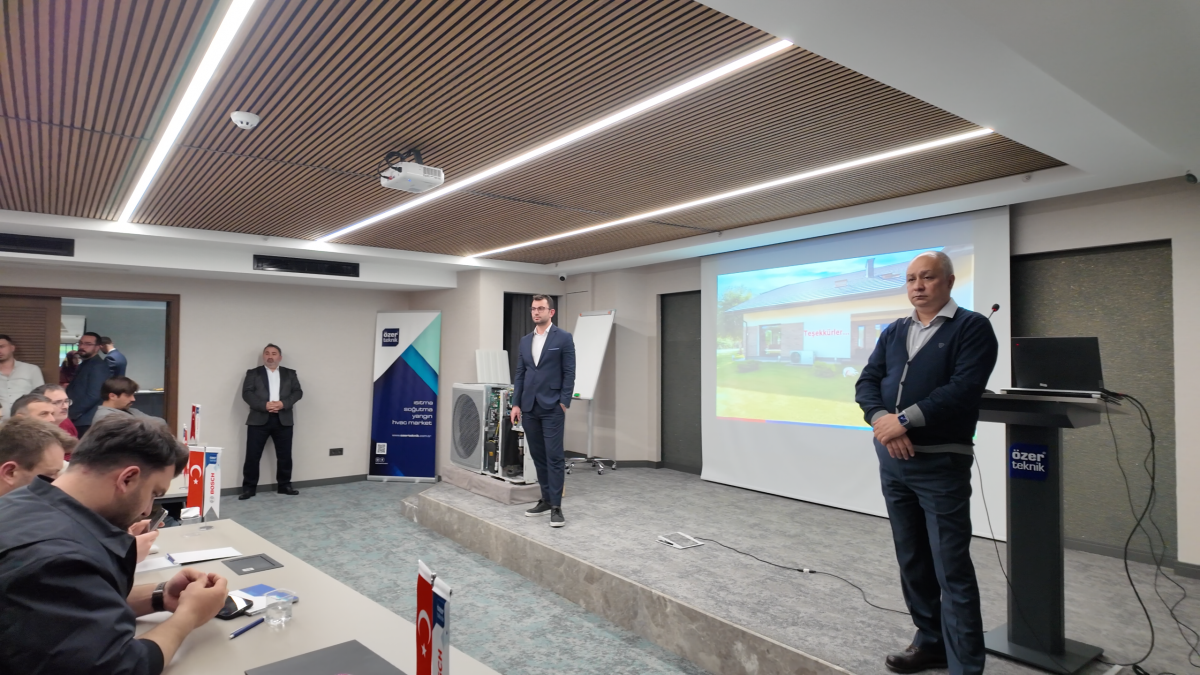 Özerteknik İklimlendirme  Enerji ve A.Ş. Bosch Isı Pompası Eğitim Semineri 