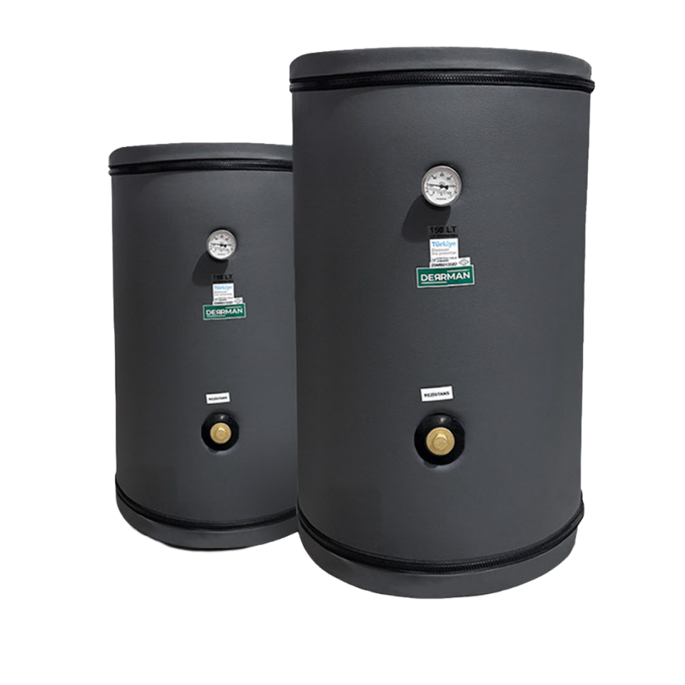 Derrman Tek Serpantinli Boyler Epoksi Akümülasyon Tank